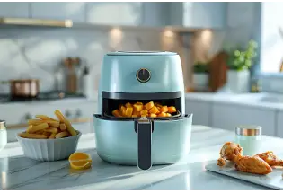 Відеоогляд аерогрилю TEFAL Easy Fry & Steam FW201815