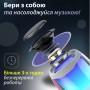 Акустическая система Pulse 4 mini BT/TF/FM/TWS/AUX/USB с подсветкой 5 Вт Белая - фото № 4 Акустическая система Pulse 4 mini BT/TF/FM/TWS/AUX/USB с подсветкой 5 Вт Белая - фото № 4