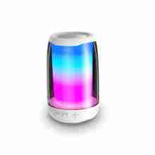 Акустична система Pulse 4 mini BT/TF/FM/TWS/AUX/USB з підсвіткою 5 Вт Біла