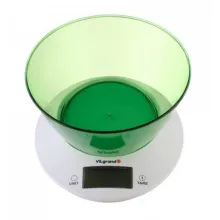 Ваги кухонні електронні ViLgrand VKS-533 зелені