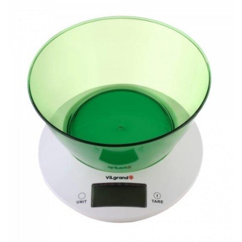 Весы кухонные электронные ViLgrand VKS-533 Green Весы кухонные электронные ViLgrand VKS-533 Green