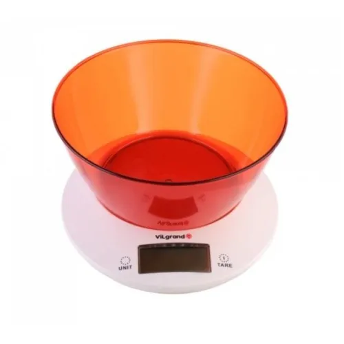 Весы кухонные электронные ViLgrand VKS-533 Red
