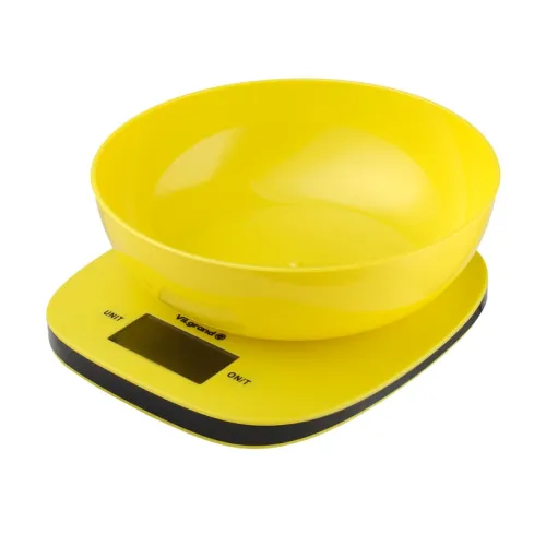 Ваги кухонні електронні ViLgrand VKS-517 yellow