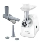 М'ясорубка електрична із соковижималкою та насадкою для ковбасок 1500 Вт Bosch MFW2515W