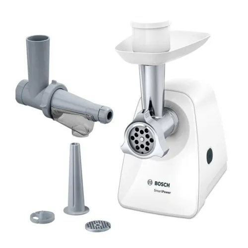 М'ясорубка електрична із соковижималкою та насадкою для ковбасок 1500 Вт Bosch MFW2515W