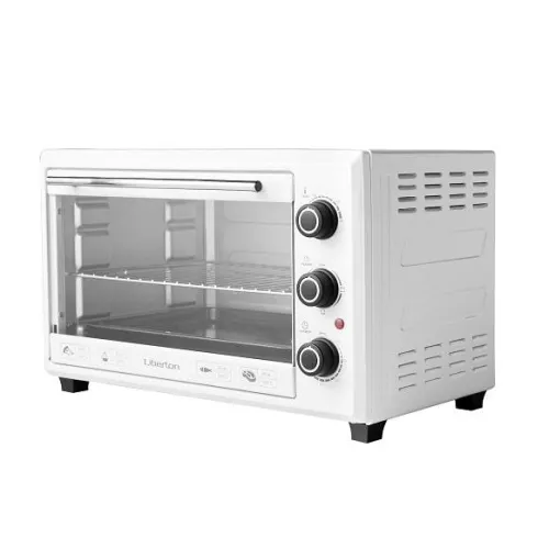 Духовка электрическая настольная с таймером Liberton LEO-351 White 35 л