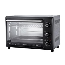 Духовка електрична з трьома режимами та таймером 40л Liberton LEO-400 Black