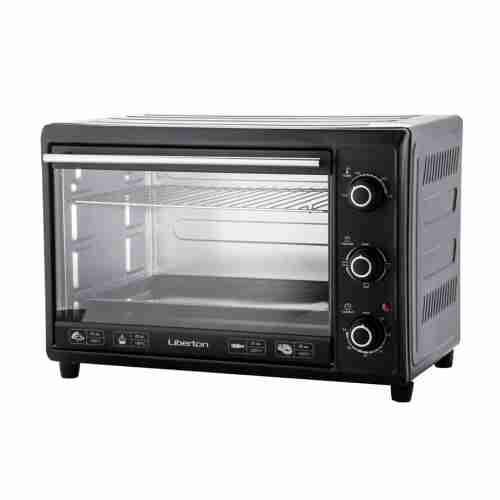 Духовка електрична з трьома режимами та таймером 40л Liberton LEO-400 Black