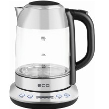Електрочайник скляний сучасний ECG RK 1781 Glass 1,7 літра