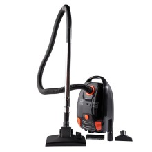 Пилосос мішковий для сухого прибирання з ECO мотором Liberton LVC-0701B ECO Black