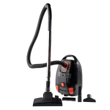 Пилосос мішковий для сухого прибирання з ECO мотором Liberton LVC-0701B ECO Black