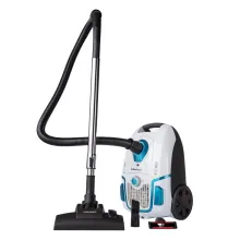 Пылесос мешковой дя сухой уборки с ECO мотором Liberton LVC-0804B ECO White