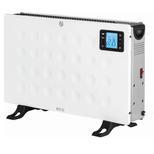 Конвектор для підлоги 20 м². ECG TK 2080 DR White Конвектор для підлоги 20 м². ECG TK 2080 DR White