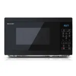 Мікрохвильова піч 25л СОЛО з автоматичними програмами SHARP YC-MS51E-B