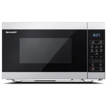 Мікрохвильова піч 25л СОЛО з автоматичними програмами SHARP YC-MS51E-S