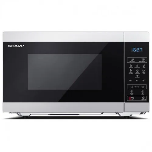 Мікрохвильова піч 25л СОЛО з автоматичними програмами SHARP YC-MS51E-S