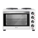 Духовка електрична настільна з плитою переносна ECG ET 32303 White