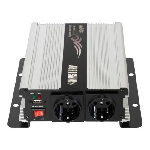 Автомобільний перетворювач напруги (інвертор) 12/220V 800Вт Mystery MAC-800