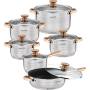 Набір посуду KONIGHOFFER BARI LK240524/LKA129HTGCO-12PCAFN