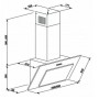 Вытяжка наклонная ELEYUS Vertical 700 60 BL - фото № 4 Вытяжка наклонная ELEYUS Vertical 700 60 BL - фото № 4