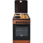 Плита комбинированная Milano ML50 E22 коричневая