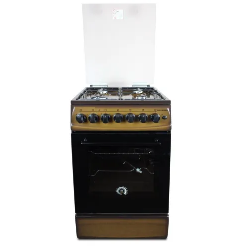 Плита комбінована Milano ML50 EF50 коричнева