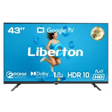 Телевізор Liberton LTV-43F02GT Smart Телевізор Liberton LTV-43F02GT Smart