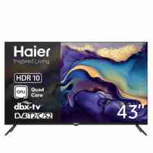 Телевизор с голосовым управлением HAIER H43K801FG Smart Android 11.0