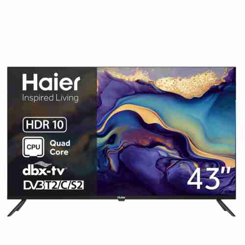 Телевизор с голосовым управлением HAIER H43K801FG Smart Android 11.0