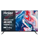 Телевізор з голосовим керуванням HAIER H43K801UG Smart Android 11.0