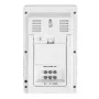 Метеостанція для дому цифрова з годинником ECG MS 100 White - фото № 3