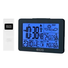 Метеостанція цифрова для будинку з датчиком ECG MS 200 Grey