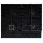 Варочная поверхность газовая Interline HGG 763 FTG BM (Стекло,ЧугРеш,ТурбоКонф,ГазКонтр, ЭлектПод)