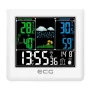 Метеостанція для дому цифрова з годинником ECG MS 300 White MS 300 White - фото № 2