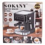 Кофеварка эспрессо рожковая SOKANY SK-04025 - фото № 9 Кофеварка эспрессо рожковая SOKANY SK-04025 - фото № 9