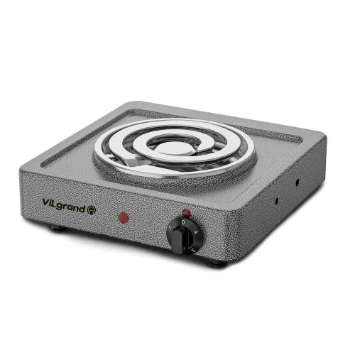 Плита настільна електрична ViLgrand VHP 161D Gray
