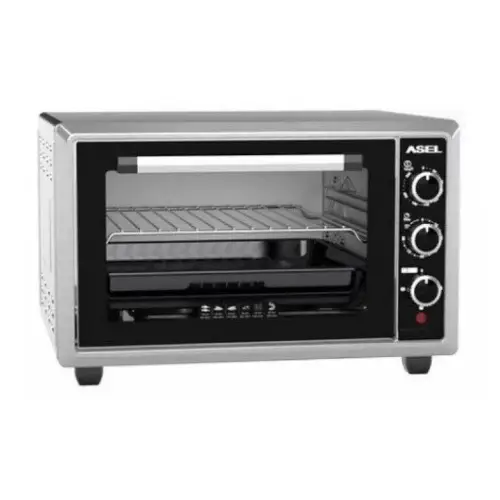 Духовка електрична з грилем Asel AF-40-23 Антрацит
