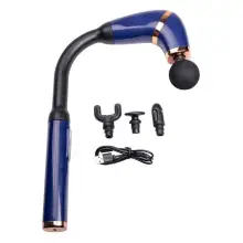 Масажер перкусійний Huizhou Fascial Gun Massage HP-11-11BL Масажер перкусійний Huizhou Fascial Gun Massage HP-11-11BL