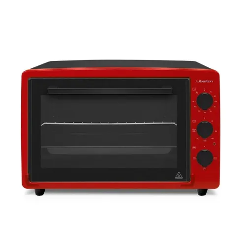Духовка электрическая настольная 35л Liberton LEO-353 Red