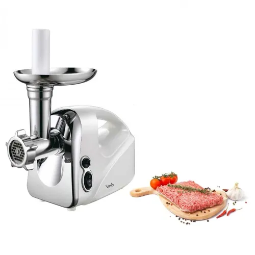 Мясорубка электрическая с насадками для овощей Vinis VMG-1502W