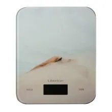 Весы кухонные электронные со стеклянной платформой 8кг Liberton LKS-0711