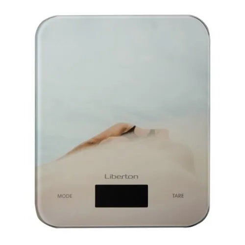 Весы кухонные электронные со стеклянной платформой 8кг Liberton LKS-0711