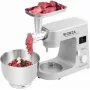 Комбайн кухонный с мясорубкой и планетарным миксером ECG FORZA 5500 Giorno Argento - фото № 6