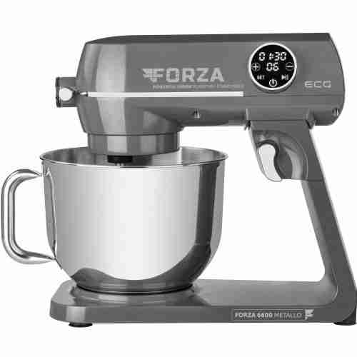 Комбайн кухонный с насадками и мясорубкой  ECG FORZA 6600 Metallo Scuro
