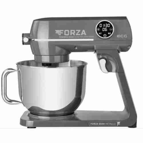Комбайн кухонный с насадками и мясорубкой стационарный ECG FORZA 6600 Metallo Scuro