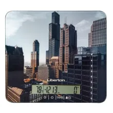 Весы кухонные электронные со стеклянной платформой 10кг Liberton LKS-0708