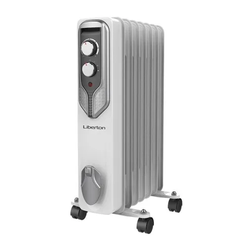 Обігрівач масляний на колесах 7 секцій Liberton LOH-2603