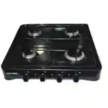 Плита настольная газовая с металлической крышкой Zanetti O-400 BL