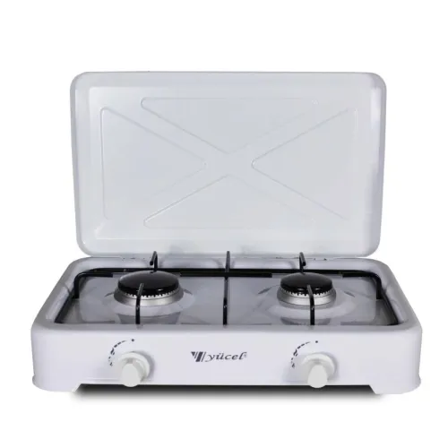 Плита настільна газова Yucel O-200-LPG-white