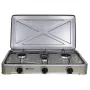 Плита настільна газова триконфоркова з кришкою Yucel O-300-LPG-grey